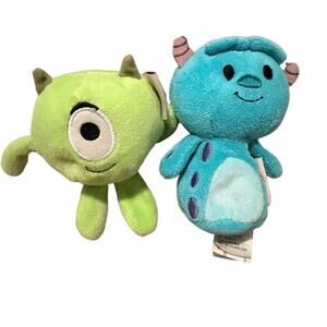 Hallmark Itty Bitty Green & Blue Plush Monster Duo
